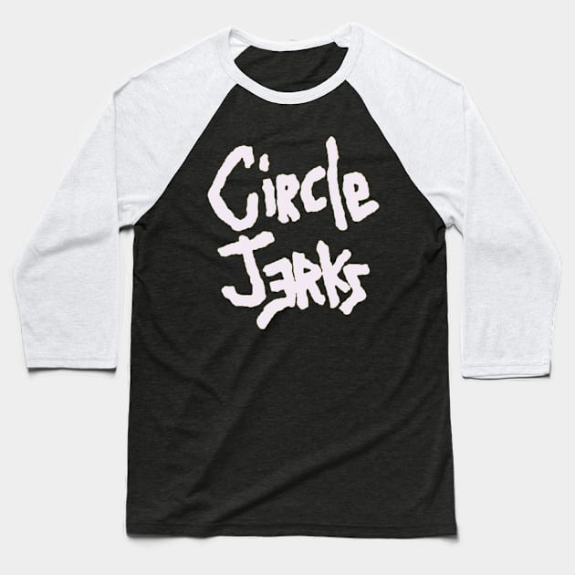 Circle Jerks Baseball T-Shirt by Skull rock